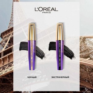 L'Oreal Paris Тушь для ресниц "Объем миллиона ресниц От Кутюр", для объема и разделения, черная, 9, 5 мл