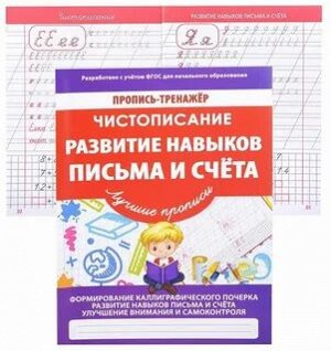 Чистописание.Развитие навыков письма и счета