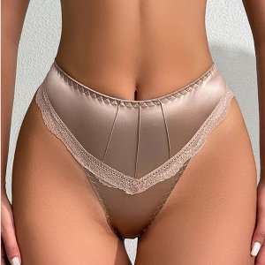 Трусы женские, кружевные, атласные