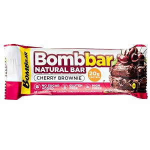 Батончик Bombbar протеиновый CHERRY BROWNIE 60 г 1/20