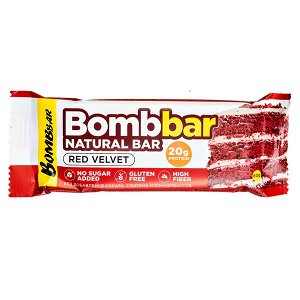 Батончик Bombbar протеиновый RED VELVET 60 г 1/20