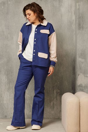 Блуза BegiModa 4113 сапфир