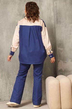 Блуза BegiModa 4113 сапфир