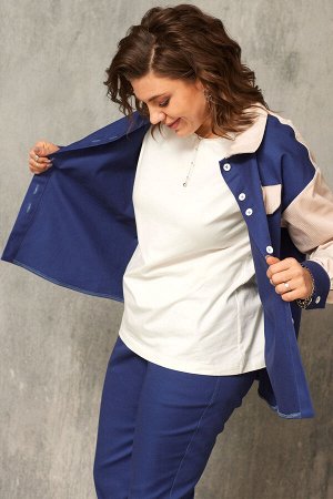 Блуза BegiModa 4113 сапфир
