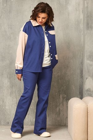 Блуза BegiModa 4113 сапфир