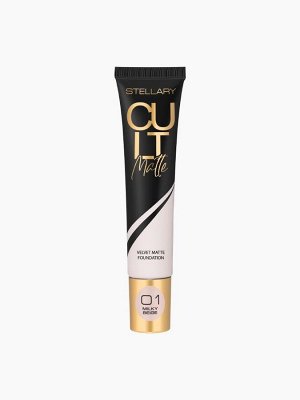 Матирующий тональный крем CULT MATTE FOUNDATION 25 мл, тон 01, молочно бежевый *  NEW