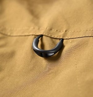 Куртка-рубашка из водоотталкивающей ткани с подкладом,  коричневый