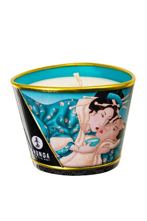 Массажное аромамасло в виде свечи Shunga «Цветущий остров»(Island blossoms) 170мл