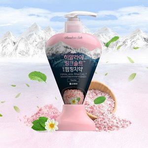 LG Bamboo Salt Toothpaste Himalaya Pinksalt Pumping Floral Mint Зубная паста с розовой гималайской солью