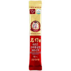 Премиум экстракт красного женьшеня Jungwonsam 6 Years Old Premium Korean Red Ginseng Extract 365 Stick, 10мл*1шт
