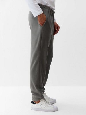 Брюки флисовые мужские спортивные MINAKU: Fleece Soft, графитовые