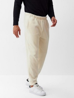 Брюки флисовые мужские спортивные MINAKU: Fleece Soft, бежевые