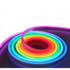 Неоновая светодиодная лента RGBIC Bluetooth 5 м оптом