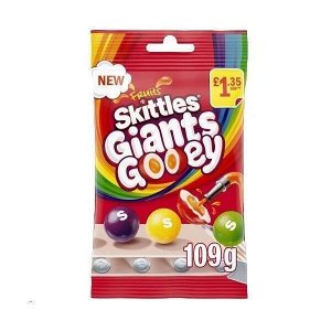 Скитлс Giants GOOEY c начинкой 109гр