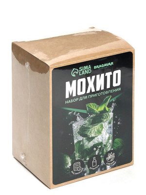 Подарочный набор для приготовления настойки «Мохито», набор специй, штоф