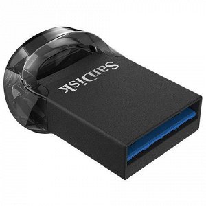 Флэш-диск 16GB SANDISK Ultra Fit USB 3.0, черный, SDCZ430-01