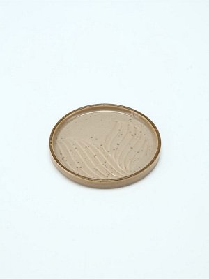 Чайная пара Dolce Ceramo. «Песчаный берег», 2 предмета: кружка 200 мл, блюдце d=10 см