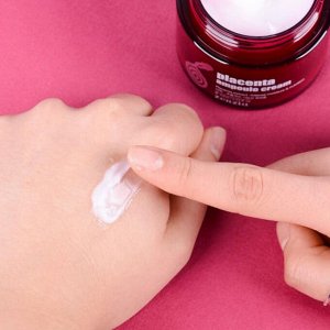 Jigott Крем для лица омолаживающий с экстрактом плаценты / Zenzia Placenta Ampoule Cream, 70 мл