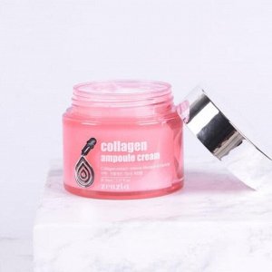 Jigott Крем для лица увлажняющий с коллагеном / Zenzia Collagen Ampoule Cream, 70 мл