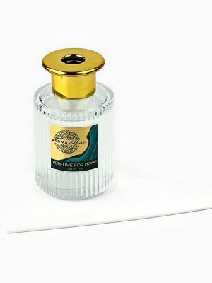 Диффузор ароматический палочки, ароматизатор для дома «Аромадиффузор: For home», аромат зелёный чай, 120 мл.