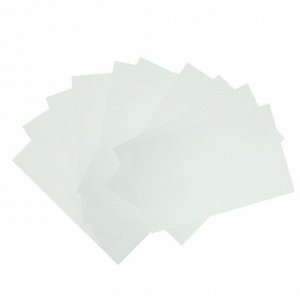 Фетр клеевой жёсткий "Белый" 1 мм (набор 10 листов) формат А4