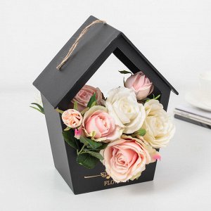 Коробка для цветов 21 х 27 х 13 см