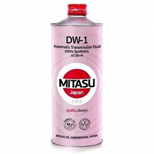 Масло трансмиссионное Mitasu ATF DW-1, синтетическое, для АКПП Honda, 1л, арт. MJ-337/1