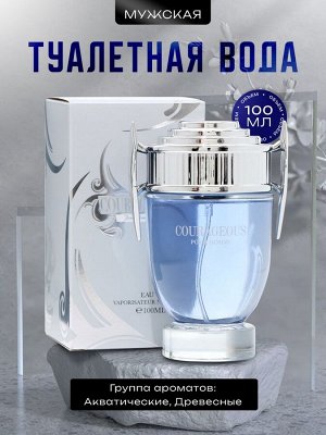 Туалетная вода мусжкая Courageous White, 100 мл