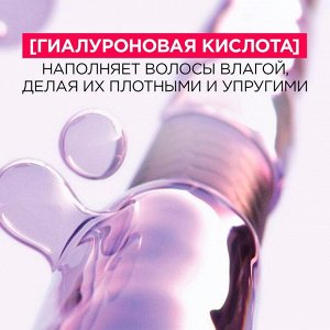 Бальзам Гиалурон Наполнитель 72Ч для обезвоженных и тонких волос 400 мл