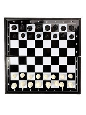 Шахматы магнитные 31x31 см, король h=5.8 см, d=2.3 см, доска и фигуры пластик