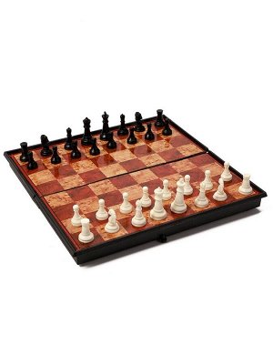Шахматы пластиковые «Классические», комплект доска и фигуры, 19x19 см