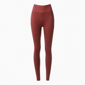 Леггинсы спортивные MINAKU: SPORTY; цвет красный р-р