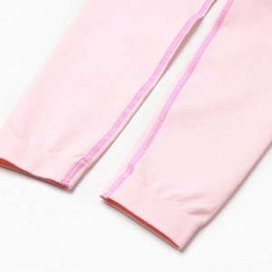Леггинсы спортивные MINAKU: SPORTY; цвет розовый р-р