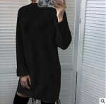 Платье чёрное