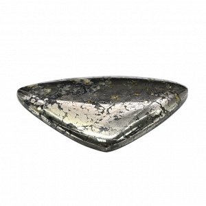 Кабошон из пирита грация, 52*32,5*6мм
