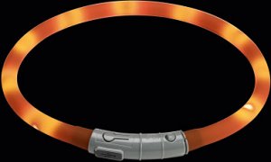 Hunter cветящийся шнурок на шею LED Yukon 20-70 см оранжевый
