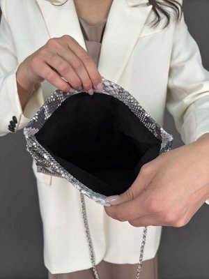 Клатч женский из кожи питона