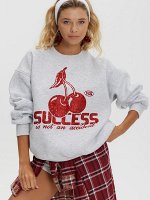 Утепленный свитшот оверсайз Success