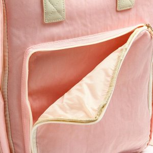 Сумка-рюкзак для хранения вещей малыша, цвет розовый