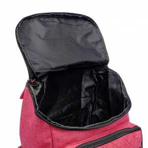Рюкзак женский, для мамы и малыша, с ковриком для пеленания, цвет бордовый