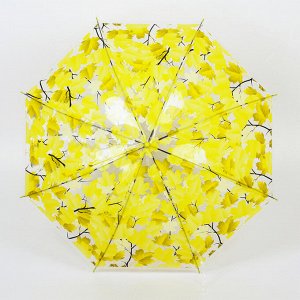 Зонт детский «Листочки», полуавтоматический, r=45,5см, цвет в ассортименте без выбора