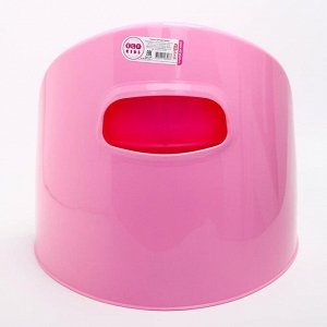 Горшок детский "Junior" со съемной чашей, цвет розовый