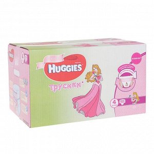 Трусики-подгузники Huggies Ultra Comfort Disney Box Mega Pack размер 4, д/девочек, 9-14 кг, 104 шт