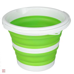 Ведро складное силиконовое, 5 л, 3 цвета VETTA
