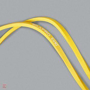 Лента для фитнеса силовая эластичная 30х0.4х0.6 см, латекс, 20 кг