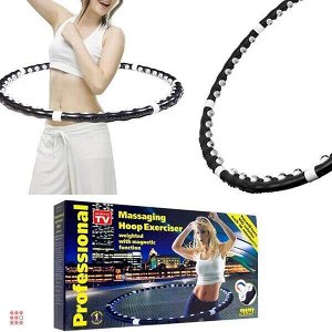 Магнитный массажный обруч Хулахуп Massage Hoop Exerciser