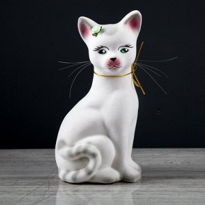 Копилка "Кошка Лиза", белая, 26,5 см