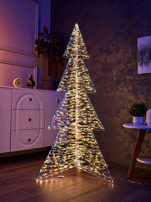 Фигура световая FROSTY «Елка», 77x77x150, 960 LED, 220V, свечение тёплое белое