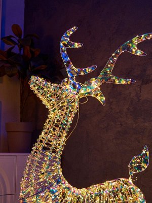 Фигура световая FROSTY «Олень», 112x66x15, 1440 LED, 220V, свечение тёплое белое