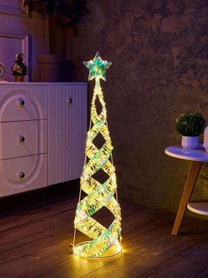 Фигура световая FROSTY «Елка», 100x25x25, 600 LED, 220V, свечение тёплое белое